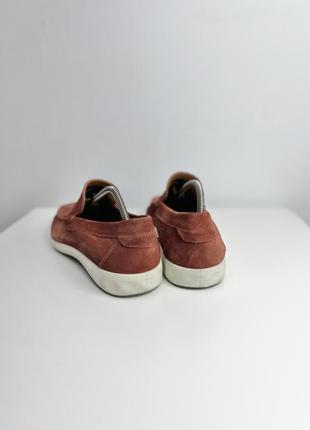 Мокасини ecco suede shoes4 фото