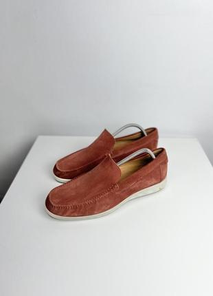 Мокасини ecco suede shoes2 фото