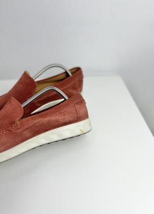 Мокасини ecco suede shoes6 фото