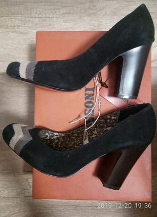 Замшеві туфлі missoni