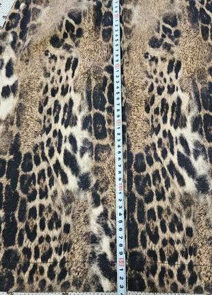 Юбка с леопардовым принтом9 фото