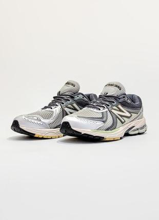 Мужские кроссовки new balance 860v2 rain cloud magnet