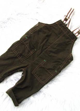 Крутой джинсовый полукомбинезон  nutmeg