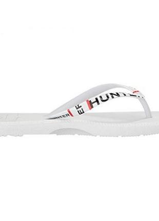 Шлёпанцы-сланцы hunter original exploded logo flip-flop6 фото