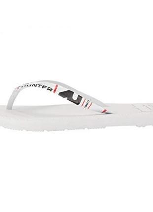 Шлёпанцы-сланцы hunter original exploded logo flip-flop5 фото