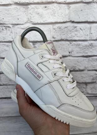 Кроссовки reebok workout lo plus оригинал 38.5р.25см.стелька3 фото