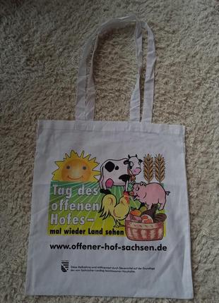 Сумка шоппер с принтом