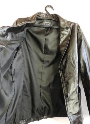 Кожаный пиджак куртка кожа5 фото