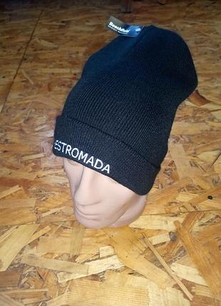 Новая шапка с подворотом бини beechfield original headwear hestromada