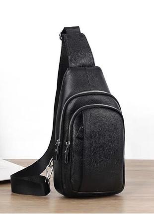 Чоловіча нагрудна сумка / слінг / рюкзак на одне плече