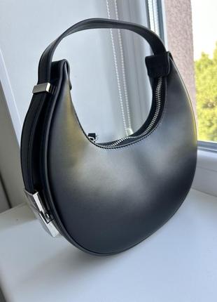 Женская сумка полумесяц качественная экокожа7 фото