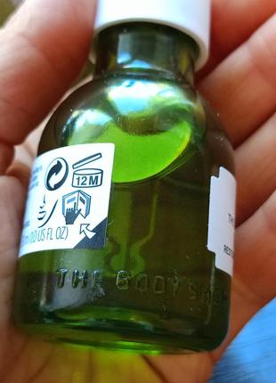 Восстанавливающее масло для лица cbd the body shop, 30 ml