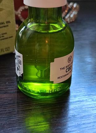 Восстанавливающее масло для лица cbd the body shop, 30 ml