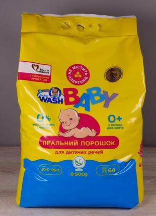 Дитячий порошок для праняня doctor wash baby1 фото