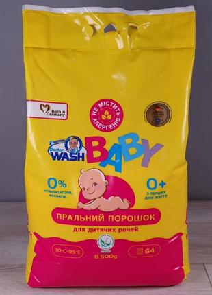 Дитячий порошок для праняня doctor wash baby2 фото