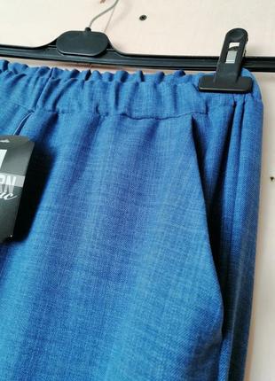 Неймовірно стильні круті спідниця-штани палаццо з натуральної тканини турецький виробник туреччина р3 фото