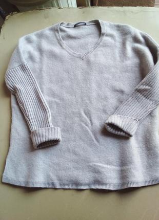Шерстяной свитер оверсайз люкс бренд2 фото