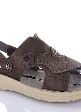 Літні чоловічі шльопанці трансформери кольору хакі