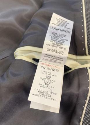 Новый мужской серый пиджак жакет блейзер от бренда topman (м)10 фото