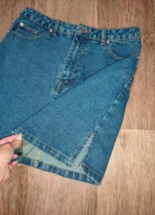 Стильная джинсовая юбка2 фото