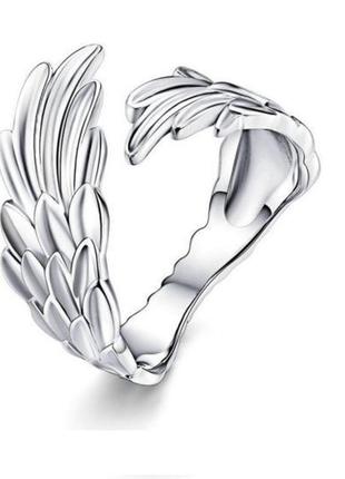 Кольцо женское крылья ангела wostu регулируемое