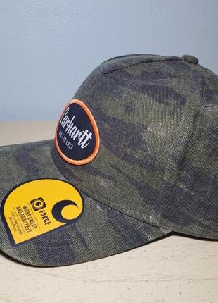 Бейсболка кепка мужская carhartt canvas camo built to last4 фото