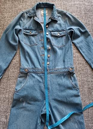 Джинсовый комбинезон / размер s/8.-от denim.co4 фото