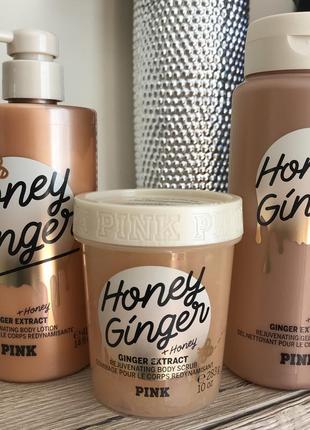 Оригінал набір подарунковий victoria’s secret pink honey ginger1 фото