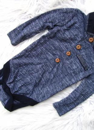 Боді кофта сорочка з довгим рукавом primark