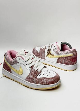 Женские кроссовки nike air jordan 1#найк