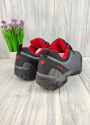 Кроссовки меррелл термо merrell vibram thermo gray red8 фото