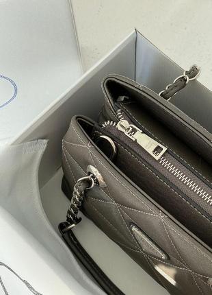 Сумка prada milano graphite3 фото