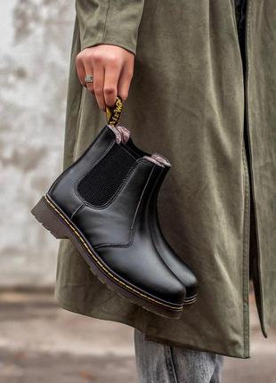 Жіночі черевики dr martens без шнурків /осінь/зима/весна😍