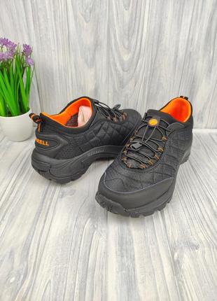 Кроссовки меррелл термо merrell ice cap moc thermo black orange5 фото