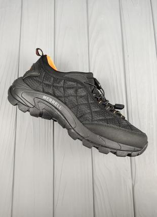 Кроссовки меррелл термо merrell ice cap moc thermo black orange8 фото