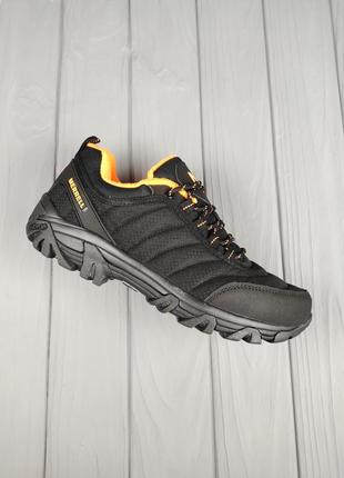 Кросівки меррелл термо merrell vibram thermo black orange8 фото