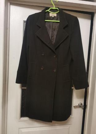 Классическое шерстяное пальто3 фото