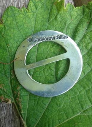 Ladycrow silks кольцо для шарфа2 фото