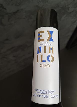 Ex nihilo fleur narcotique парфюмированный дезедорант спрей объём 200мл