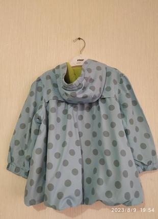 Курточка на флисе на девочку на 3-4 года