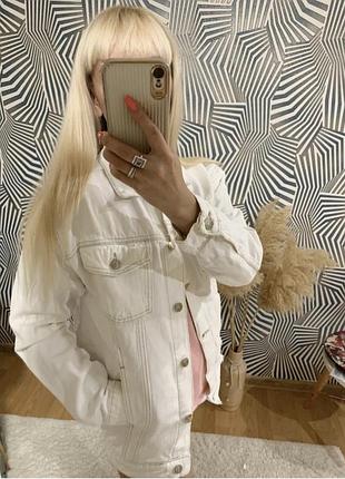 Джинсовая куртка zara 5