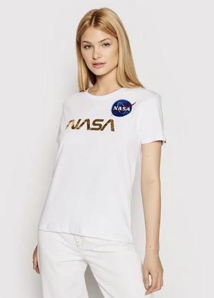 Alpha industries nasa футболка