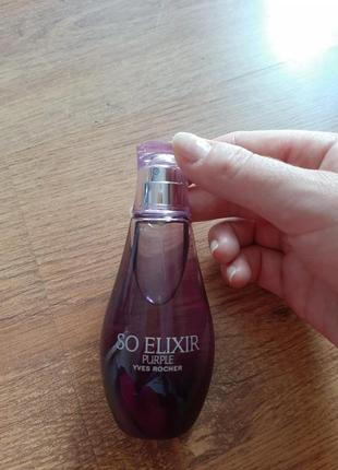 Парфюмированная вода,so elixir. 50ml. yves rocher.2 фото