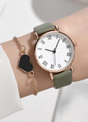 Жіночий годинник з браслетом.наручний годинник.кварцевий маленький годинник