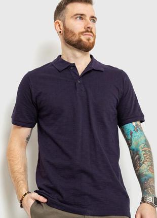 Поло мужское цвет темно-синий 21960101