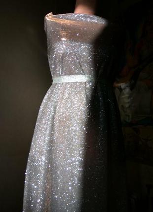Изысканное, сверкающее, дизайнерское платье!!!5 фото
