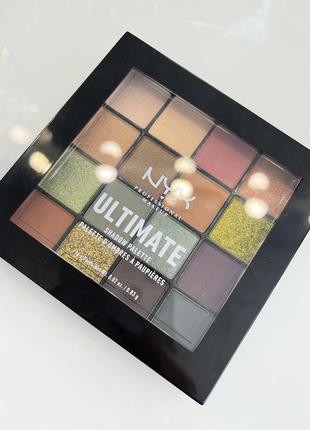 Nyx professional makeup ultimetate оттенок utopia, последняя! снята с в-образности