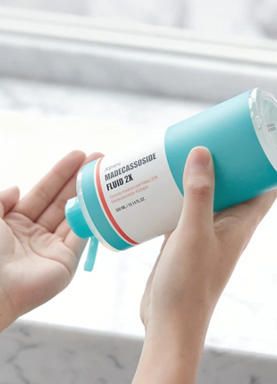 Интенсивно успокаивающий тонер 300 мл a'pieu madecassoside fluid 2x