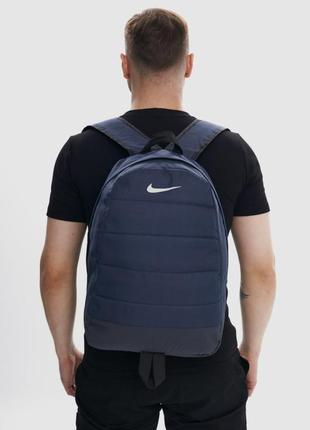 Крутой рюкзак nike синий мужской / женский