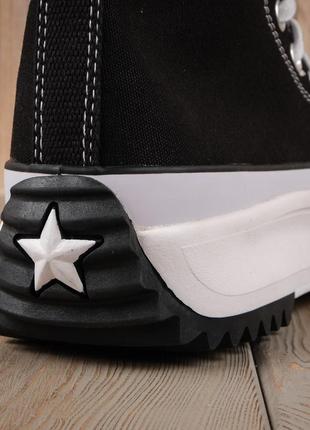 Кеди жіночі на платформі converse run star hike4 фото